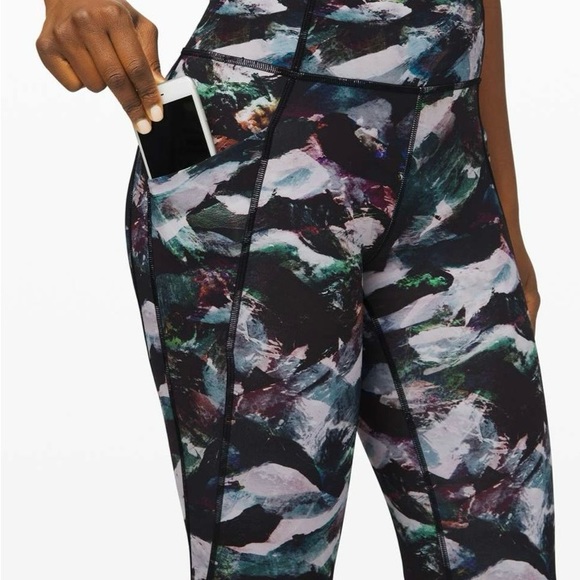 Lululemon Time To Sweat Tight 28"- 
Glacier Camo Starlight Multi - Picture 6 of 6